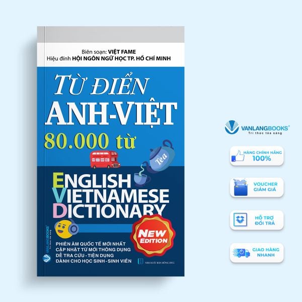 Từ Điển Anh - Việt 80.000 Từ - Vanlangbooks