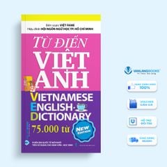 Từ Điển Việt-Anh 75.000 Từ (Tái Bản 2024) - Vanlangbooks