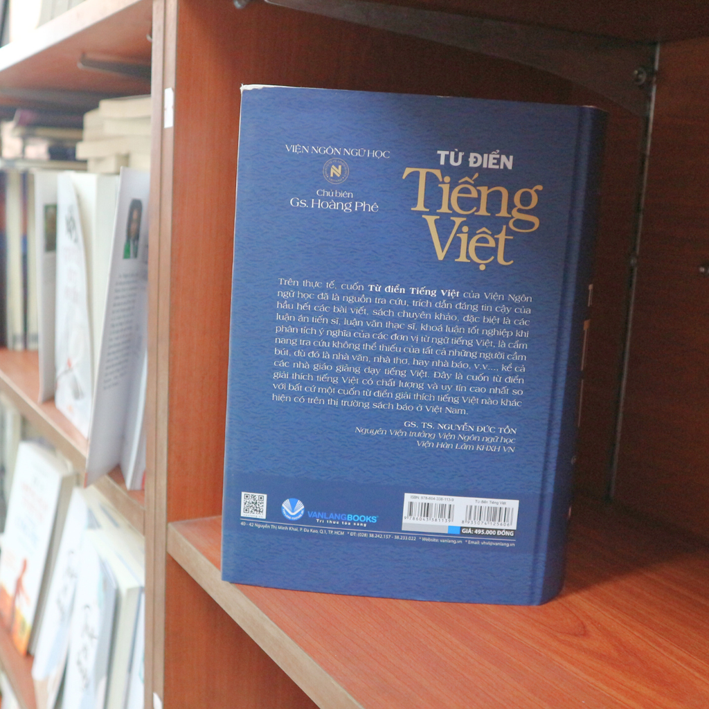 Từ điển Tiếng Việt  - Hoàng Phê - Vanlangbooks