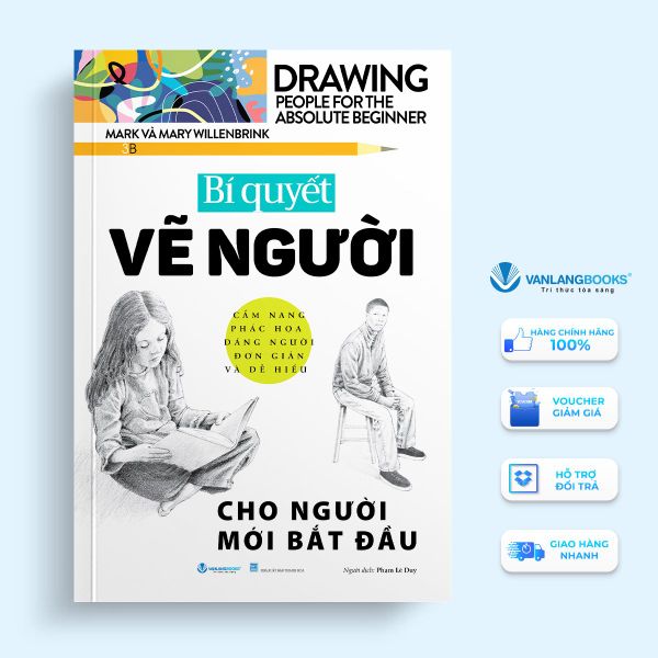 Drawing People for the Absolute Beginner - Bí quyết vẽ người cho người mới bắt đầu - Vanlangbooks