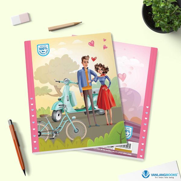 Tập học sinh Vanlangbooks 96 trang ĐL 70 KN - Valentine - Vanlangbooks
