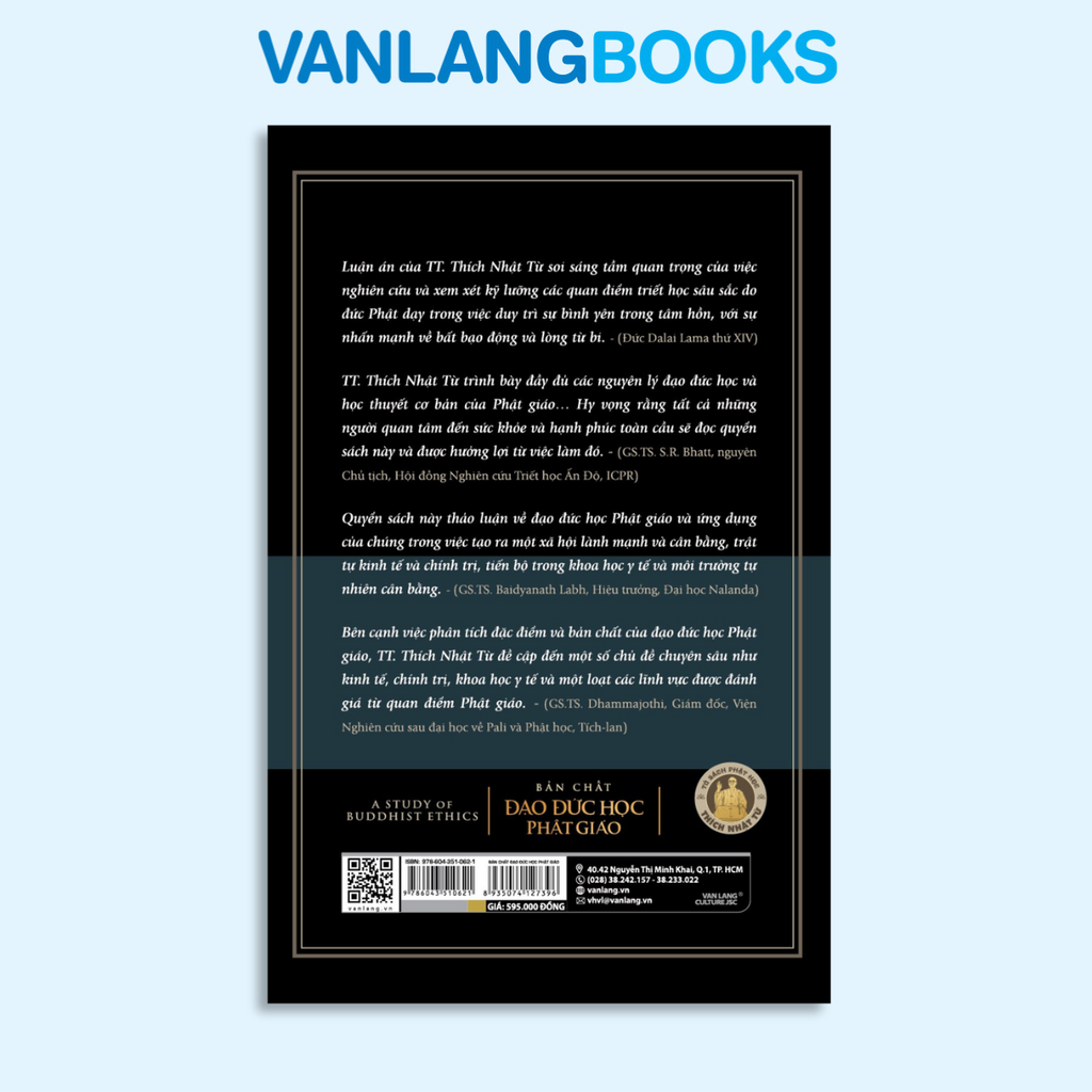 Bản Chất Đạo Đức Học Phật Giáo - Vanlangbooks