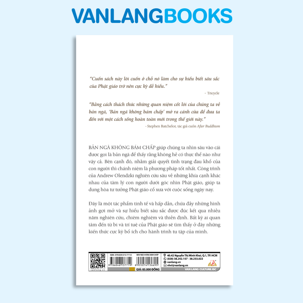 Bản ngã không bám chấp - Vanlangbooks