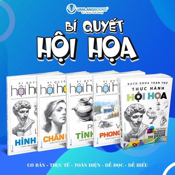 Combo 5 Cuốn Bí Quyết Hội Họa - Vanlangbooks