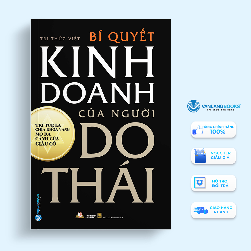 Bí Quyết Kinh Doanh Của Người Do Thái(Tái bản 2022) - Vanlangbooks