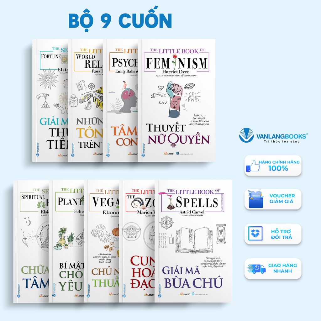Bộ 9 cuốn sách 