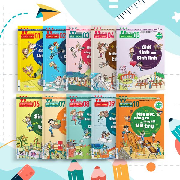Combo W Series (Trọn Bộ 10 Cuốn) - Vanlangbooks