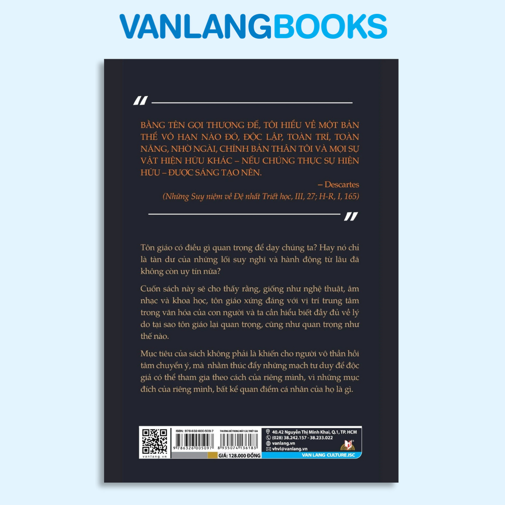 Thượng Đế Trong Mắt Các Triết Gia - Vanlangbooks