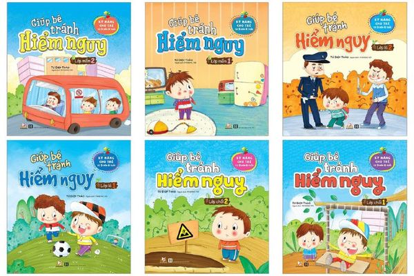 Combo 6 Cuốn Giúp Bé Tránh Hiểm Nguy - Vanlangbooks
