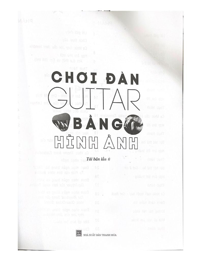 Chơi đàn Guitar bằng hình ảnh - Vanlangbooks