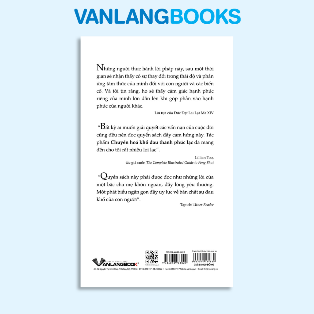 Chuyển Hóa Khổ Đau Thành Phúc Lạc - Vanlangbooks