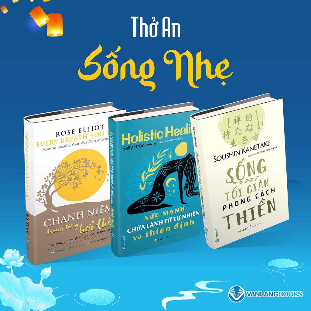 Combo Thở An - Sống Nhẹ - Vanlangbooks