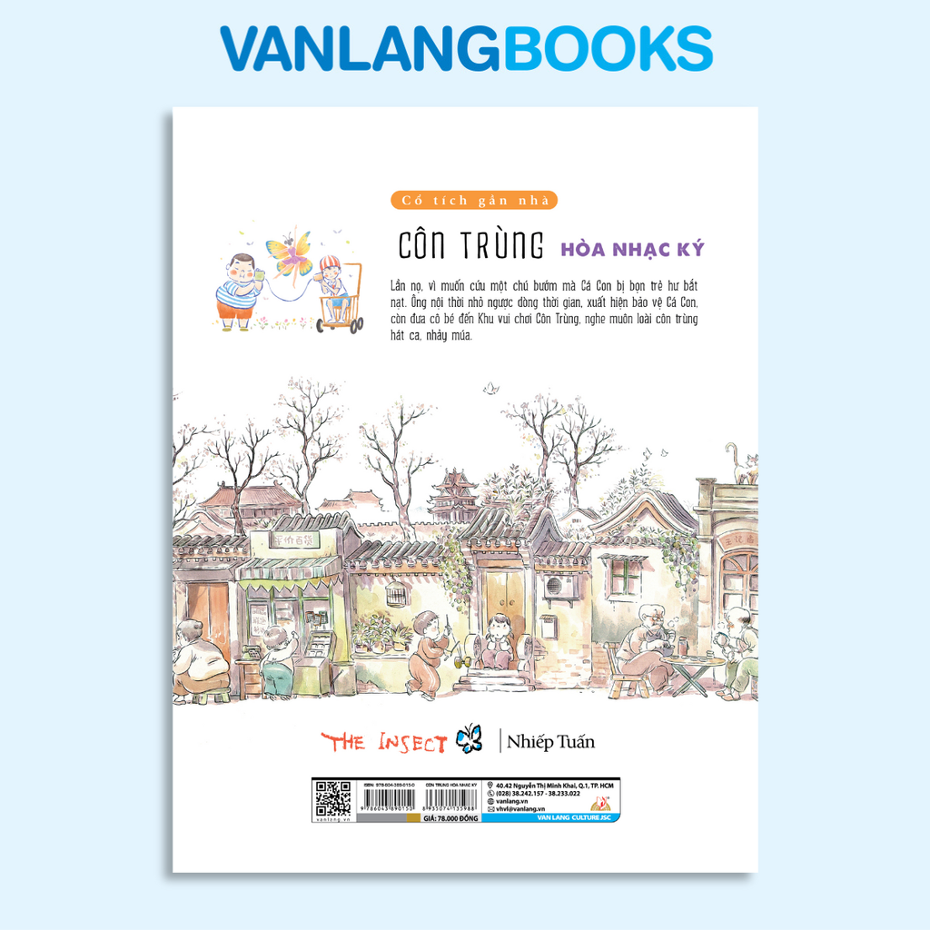 Cổ tích gần nhà - Côn trùng hòa nhạc ký - Vanlangbooks