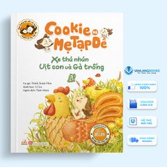 Cookie và mẹ Tạp Dề - Xe thú nhún vịt con và gà trống - Vanlangbooks