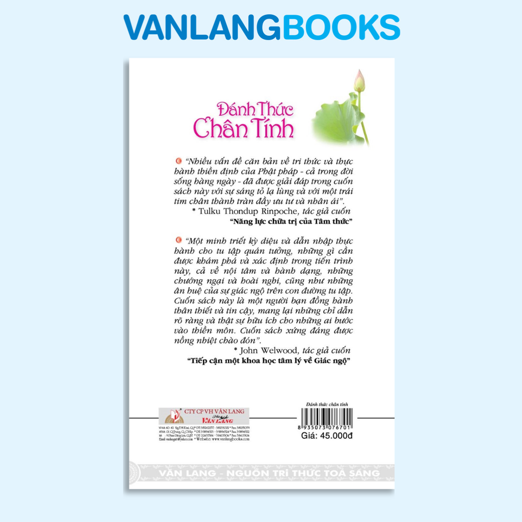 Đánh thức chân tính - Vanlangbooks