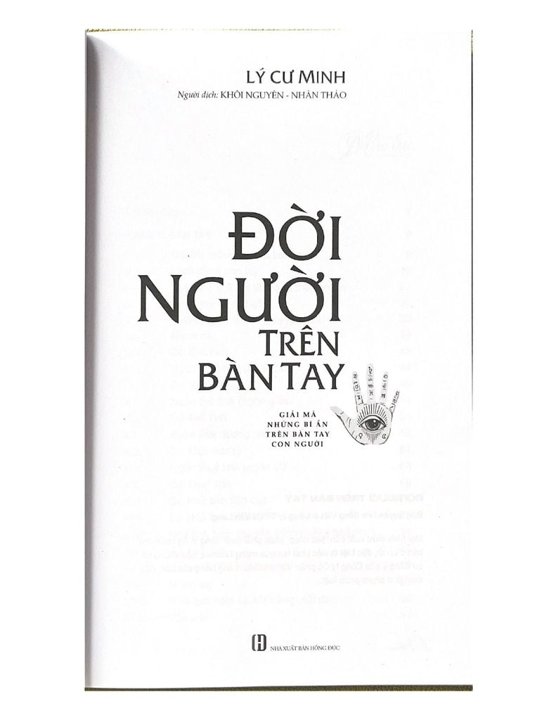 Đời người trên bàn tay (Tái bản 2023)-Vanlangbooks