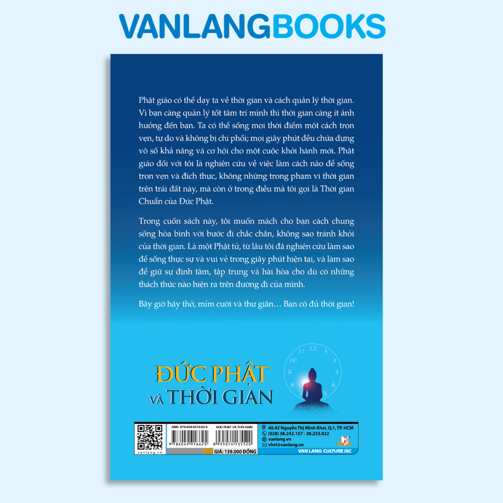 Đức Phật Và Thời Gian (Tái Bản 2024) - Vanlangbooks