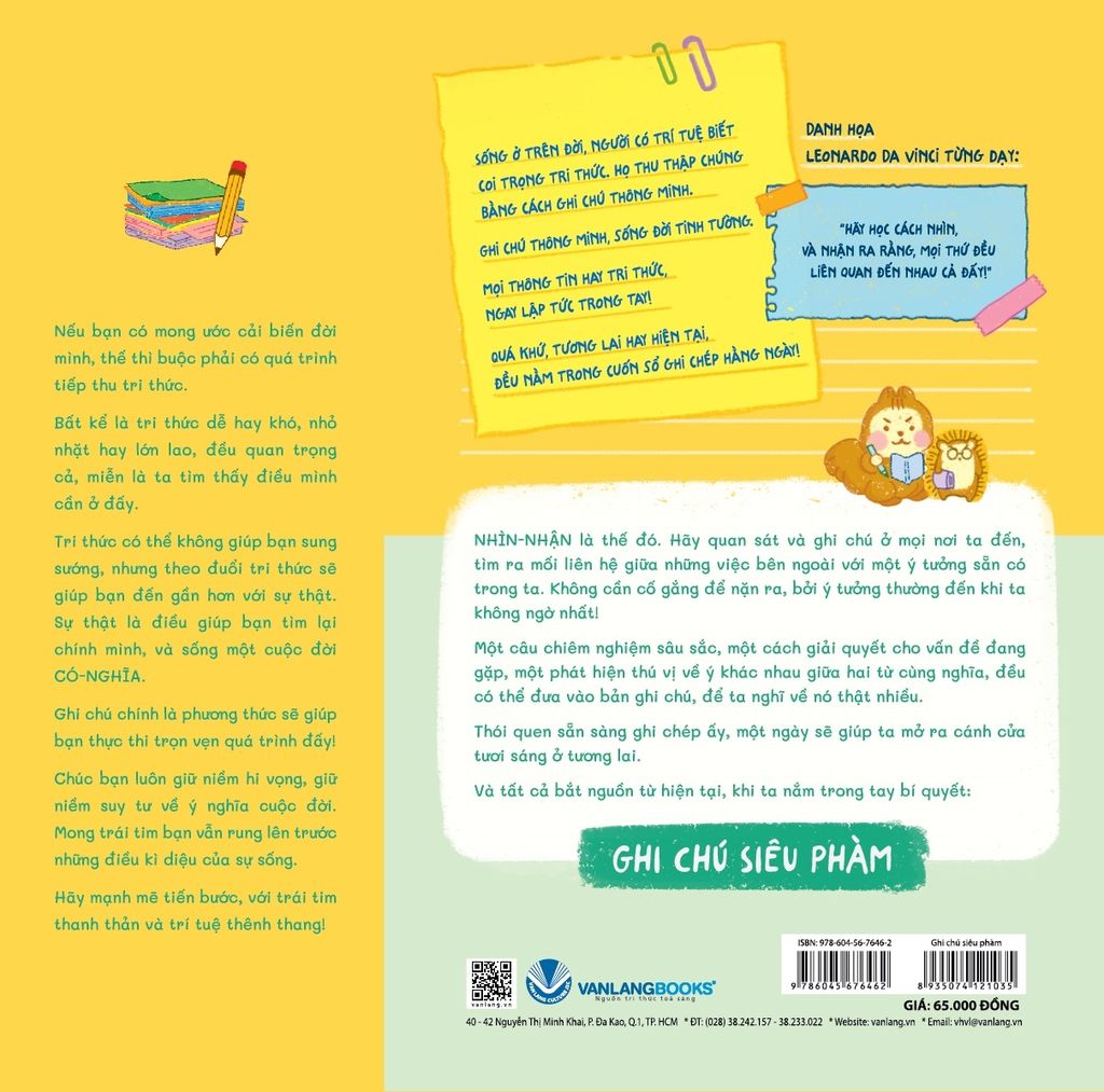 Ghi chú siêu phàm - Vanlangbooks