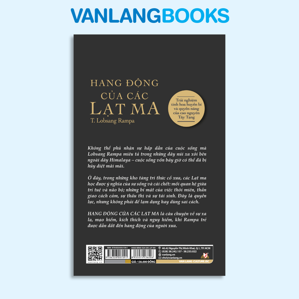 Hang Động Của Các Lạt Ma - Vanlangbooks