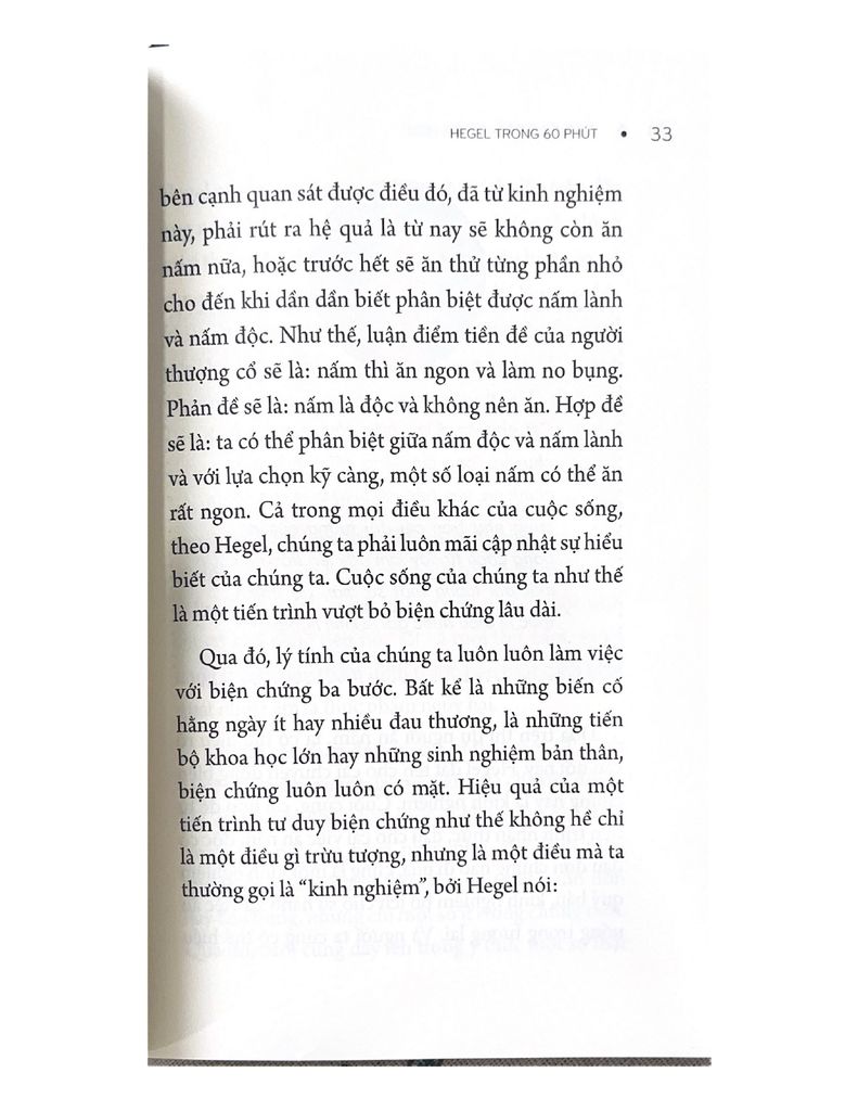 Những nhà tư tưởng lớn - Hegel trong 60 phút - Vanlangbooks