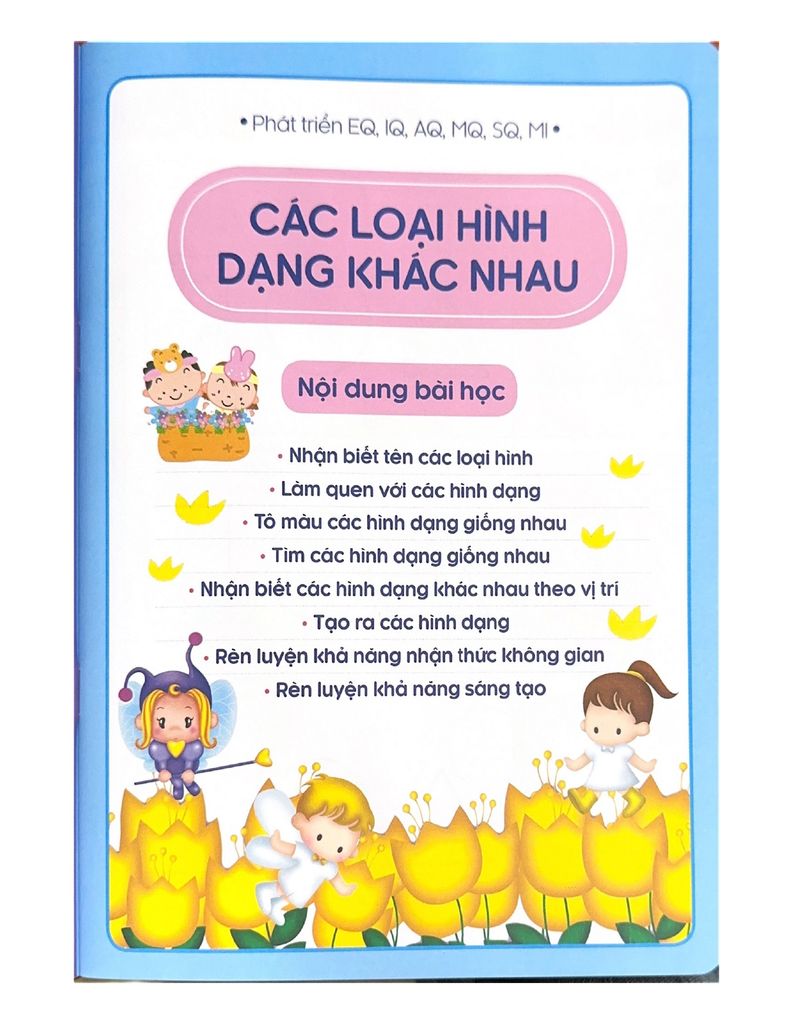 Tư Duy Toán Học Hàn Quốc - Nhận Biết Những Hình Cơ Bản