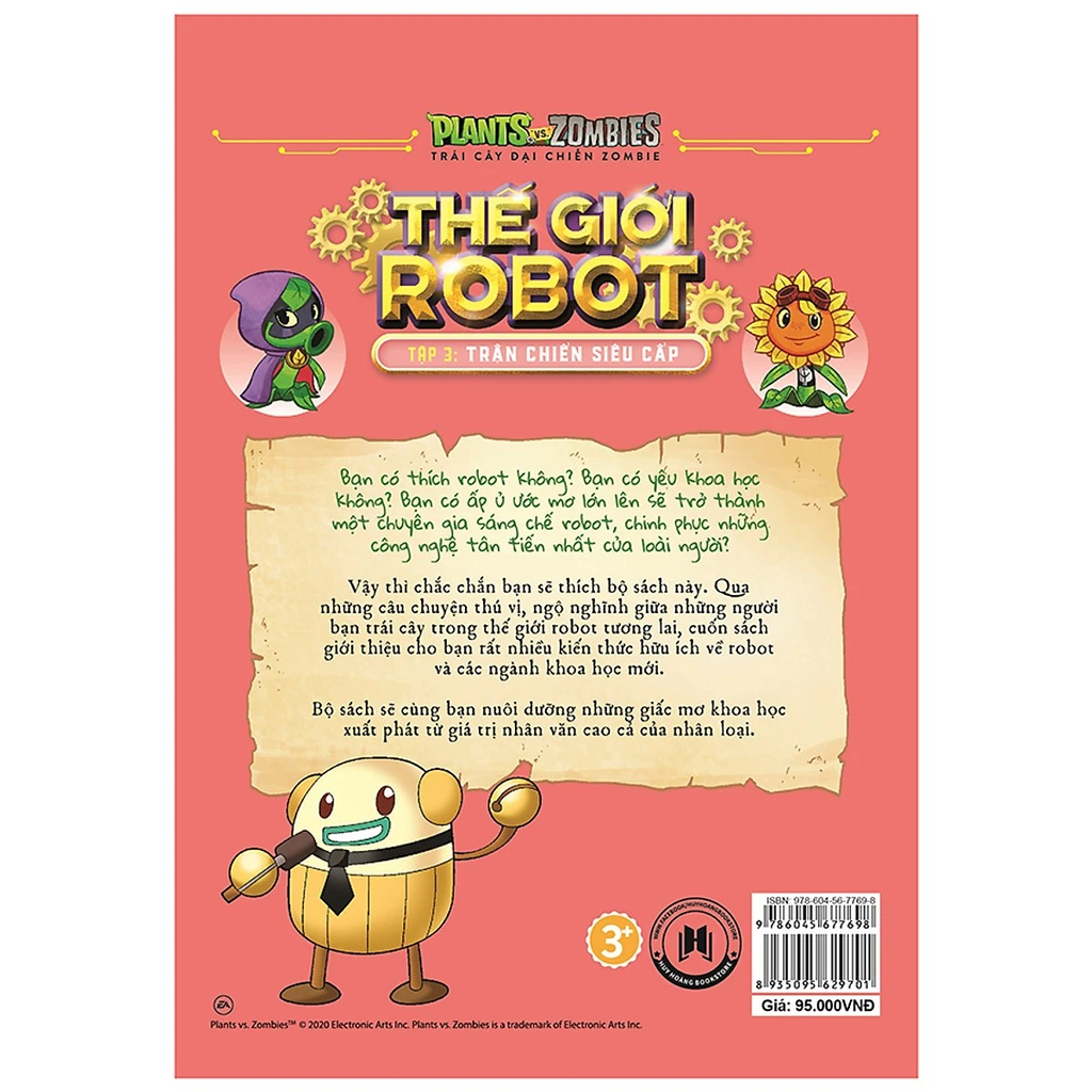 Sách Trái cây đại chiến - Thế giới Robot Tập 3
