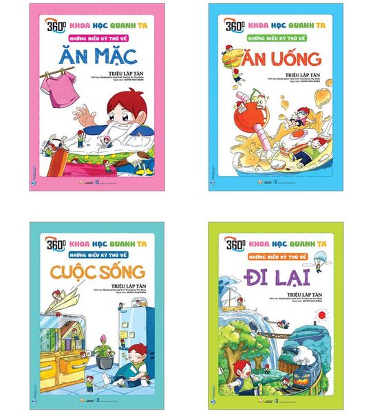 Combo 4 Cuốn Khoa Học Quanh Ta - Vanlangbooks