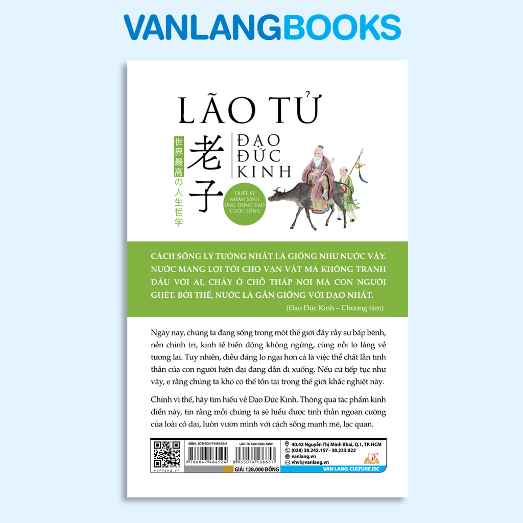 Lão Tử - Đạo Đức Kinh - Vanlangbooks