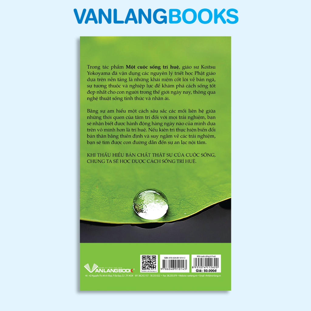 Một Cuộc Sống Trí Huệ -  Vanlangbooks