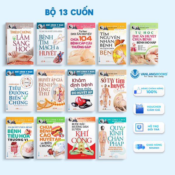 Bộ Sách 13 Cuốn Khí Công Y Đạo - Đỗ Đức Ngọc