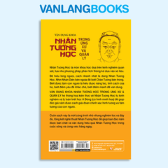 Vận Dụng Khoa Nhân Tướng Học Trong Ứng Xử Và Quản Lý (Tái Bản 2025) - Vanlangbooks
