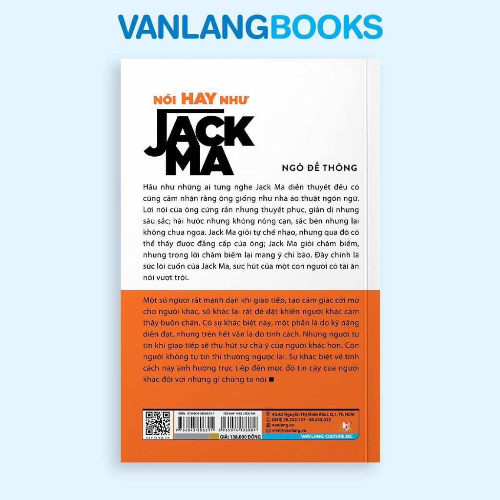 Nói Hay Như Jack Ma (Tái Bản 2025) - Vanlangbooks