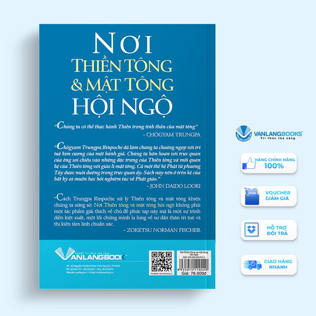 Nơi thiền tông & mật tông hội ngộ - Vanlangbooks