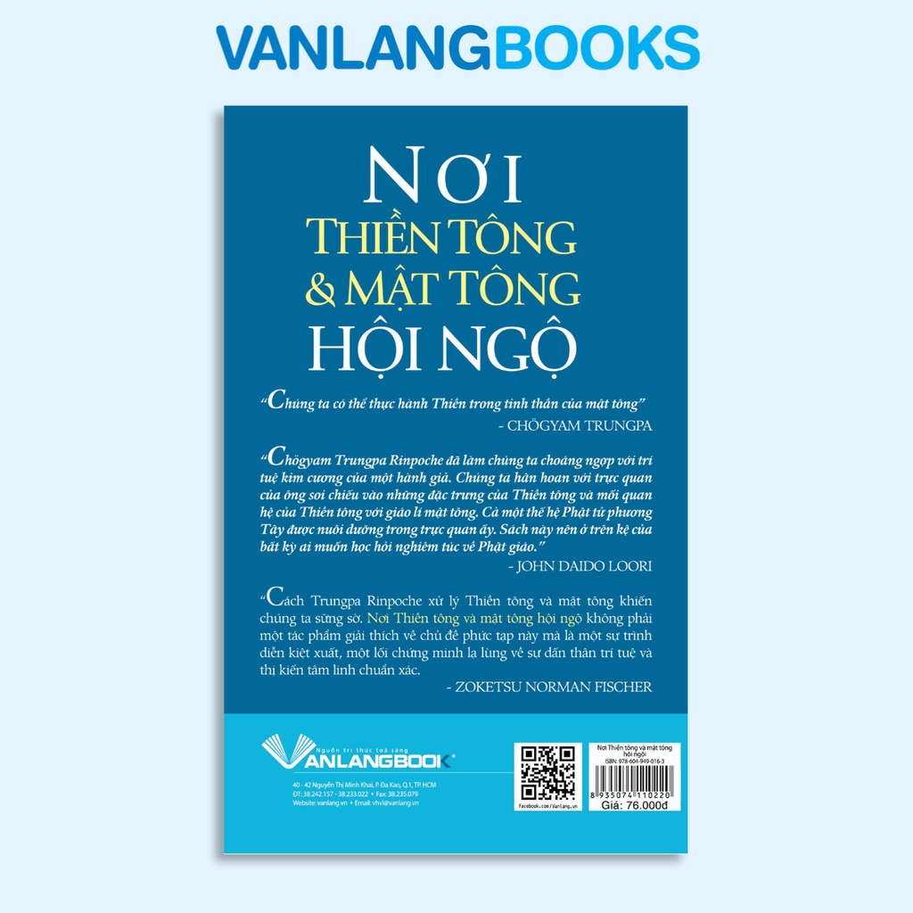 Nơi thiền tông & mật tông hội ngộ - Vanlangbooks
