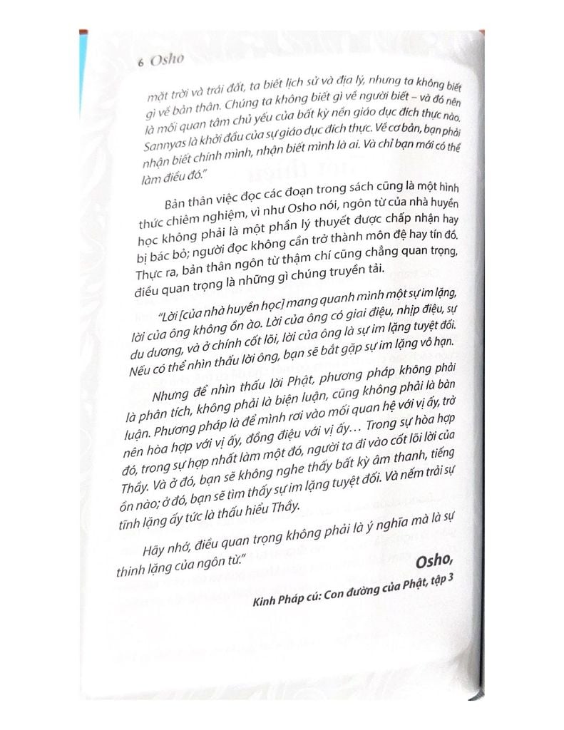 OSHO Suy Ngẫm Cuối Cùng Vào Buổi Tối - Vanlangbooks