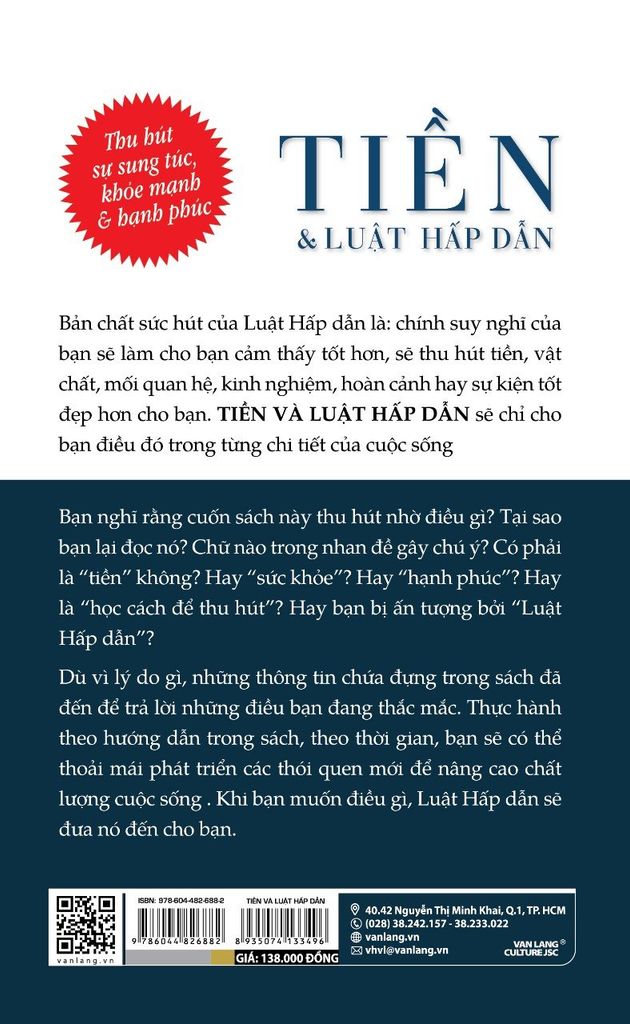 Tiền Và Luật Hấp Dẫn - Vanlangbooks