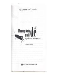 Phương pháp nuôi dế - Vanlangbooks