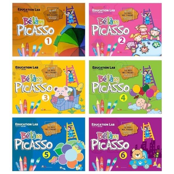 Combo Bé Làm Picasso