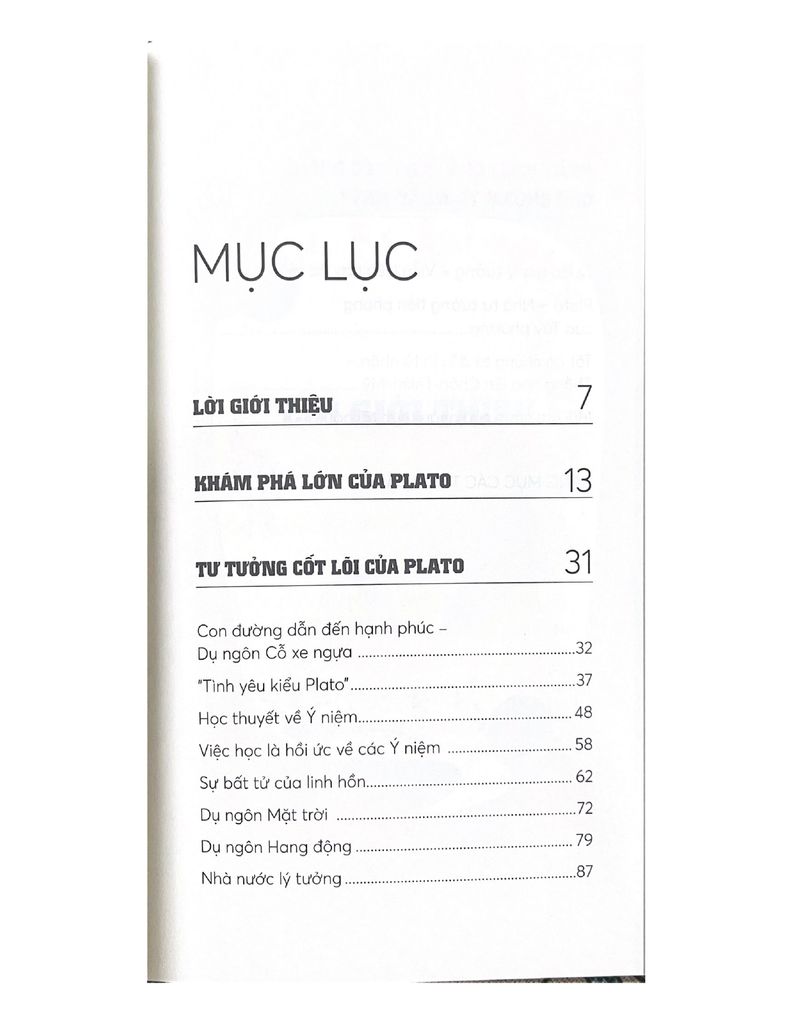 Những Nhà Tư Tưởng Lớn Plato Trong 60 Phút - Walther Ziegler