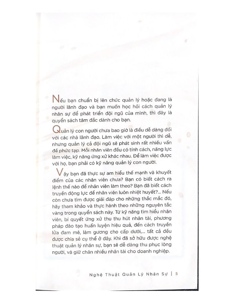 Nghệ Thuật Quản Lý Nhân Sự - Vanlangbooks