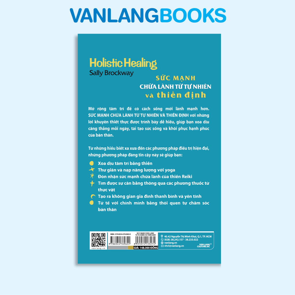 Sức Mạnh Chữa Lành Từ Tự Nhiên Và Thiền Định - Vanlangbooks