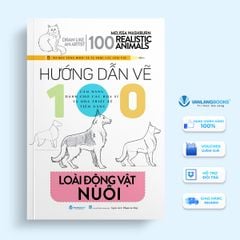 Hướng dẫn vẽ 100 loài động vật nuôi - Vanlangbooks