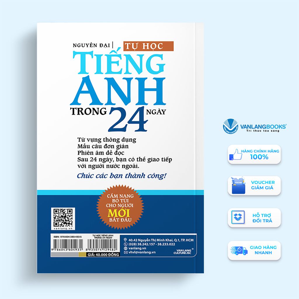 Tự Học Tiếng Anh Trong 24 Ngày - Nguyễn Đại