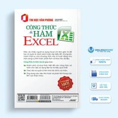 Tin học văn phòng - Công thức & hàm Excel ( Tái bản 2023)