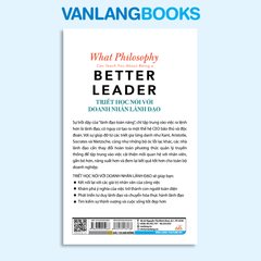 Triết Học Nói Với Doanh Nhân Lãnh Đạo - Vanlangbooks