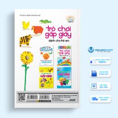 Trò Chơi Gấp Giấy Dành Cho Trẻ Em Tập 1 và Tập 2