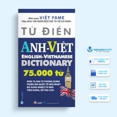 Từ Điển Anh - Việt 75.000 Từ (Tái Bản) - Vanlangbooks