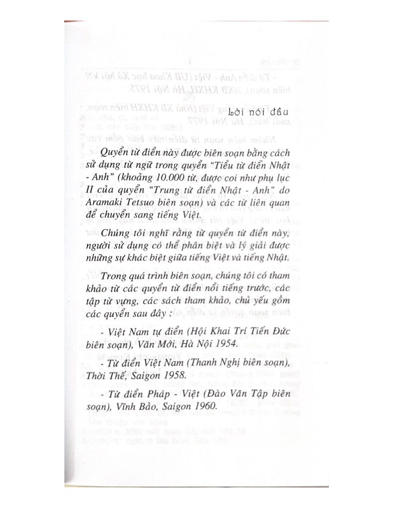 Từ Điển Nhật - Việt (Tái Bản 2024) - Vanlangbooks
