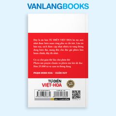 Từ Điển Việt Hoa (Tái Bản 2025) - Vanlangbooks