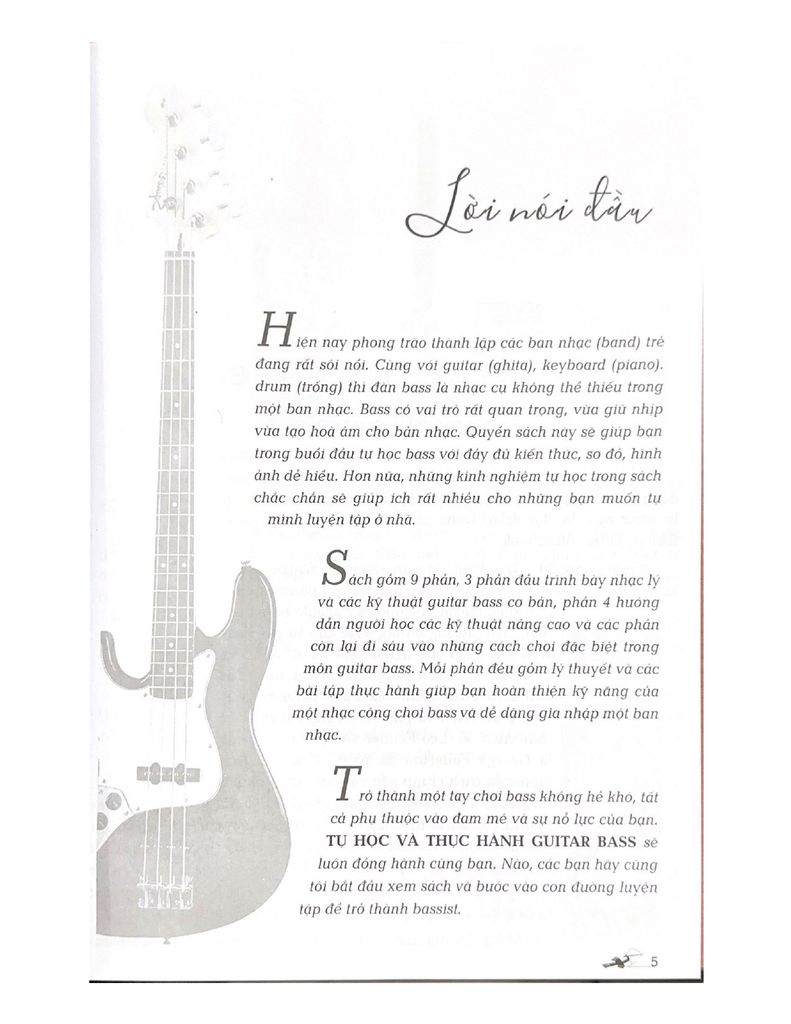 Tự Học Và Thực Hành Guitar Bass (Tái Bản) - Vanlangbooks